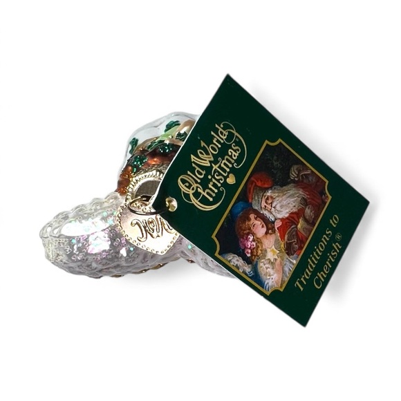 Old World Christmas Irish Angel Ornament, Blown Glass, New In Box-5.5” Tall - Picture 7 of 9